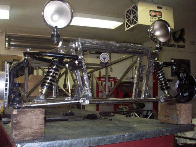 Front suspension complete